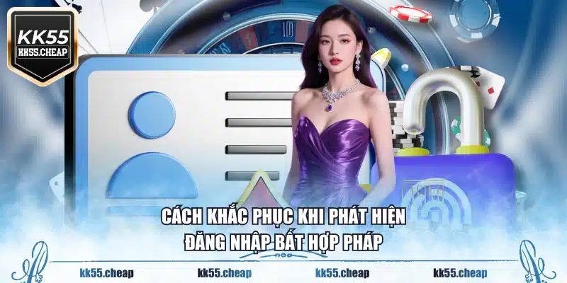 Cách khắc phục khi phát hiện đăng nhập bất hợp pháp