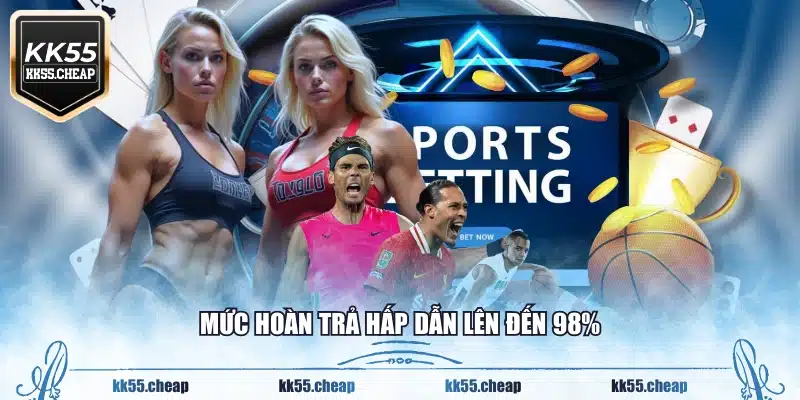 Mức hoàn trả hấp dẫn lên đến 98%